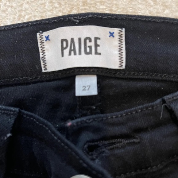 Paige Verdugo skinny jeans size 27 color black - Picture 4 of 6
